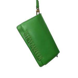 Steve Madden Green Clutch Wristlet